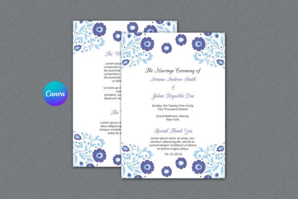 Download Wedding Fan Program Template - Wedding fan Collection