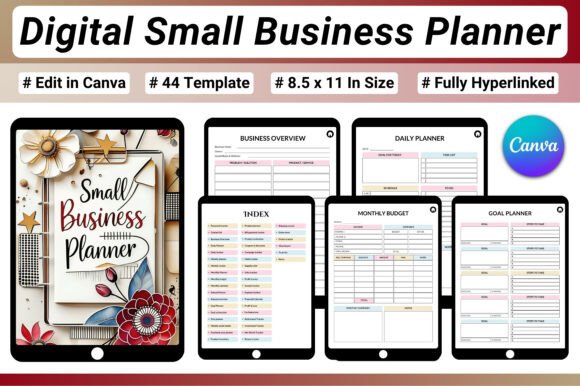 Download 📈 Digital Small Business Planner - Premium Resources
